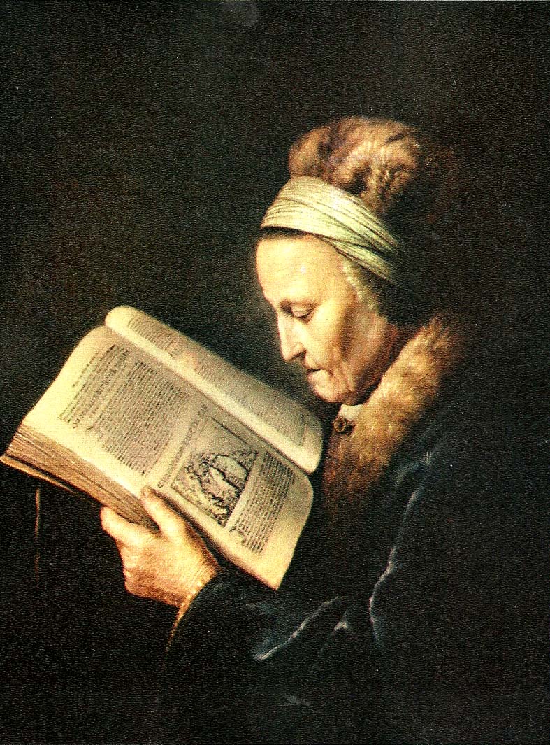 portratt av rembrandts mor